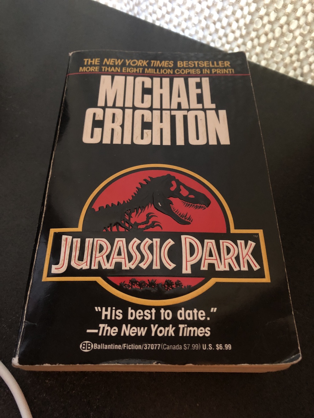 book review jurassic park