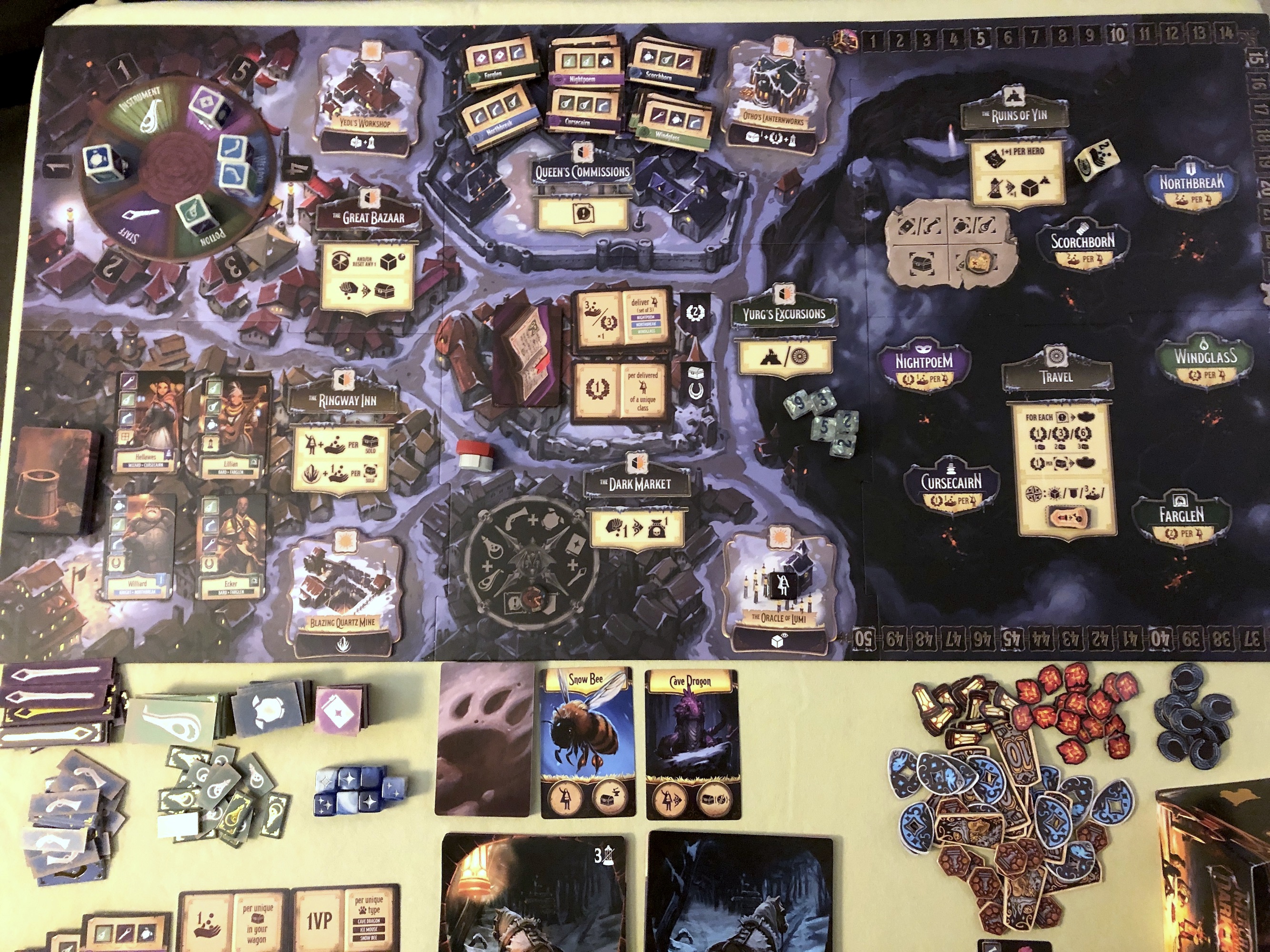 Board Game First Impressions: Merchants of the Dark Road – Thomas